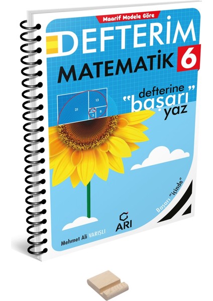 6.sınıf Matematik Defterim ve Telefon Standı