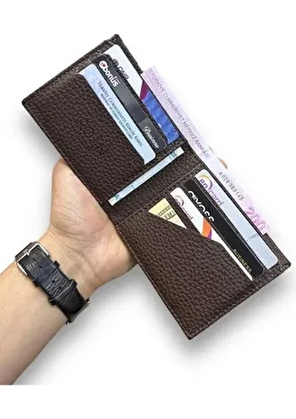 Yerli Malzeme ve Vegan Dostu Erkek Cüzdanı: Geniş Kart Cebi ve Minimalist Tasarım