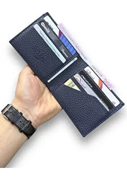 Yerli Malzeme ve Vegan Dostu Erkek Cüzdanı: Geniş Kart Cebi ve Minimalist Tasarım