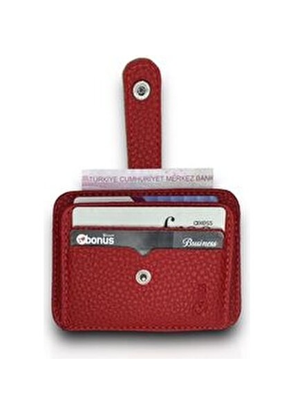 Yerli ve Vegan Deri Erkek Kartlık ve Cüzdan - 6 Kart Cebi, Kimlik Bölümü ve Kâğıt Para Cebi ile