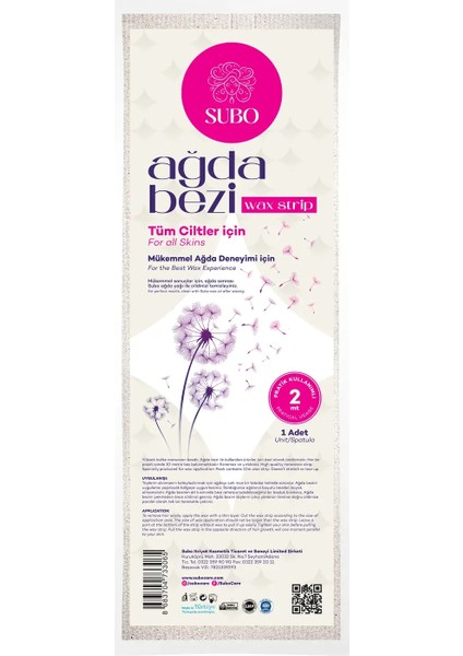 Ağda Bezi Dilimli 2 mt