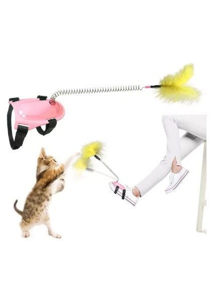 Ayağa Takılan Kedi Oyun Oltası indirimleri