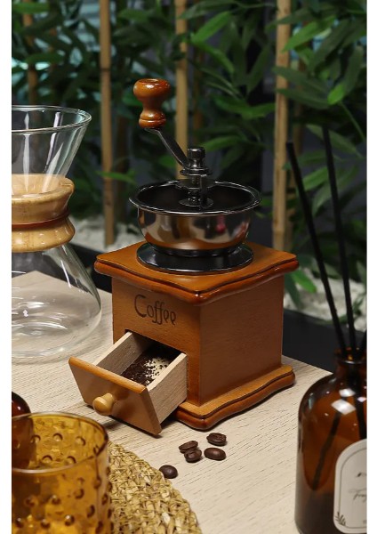 Ahşap Kahve Değirmeni modelleri