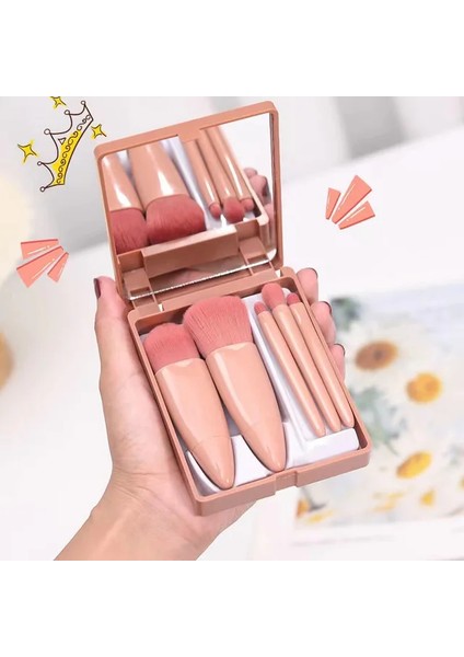 Aynalı Makyaj Fırçası Seti fırsatları