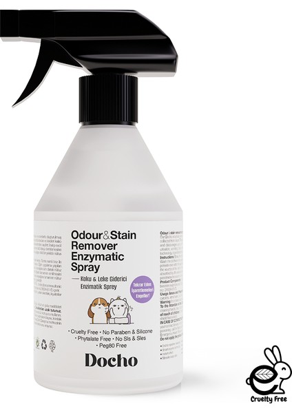 Koku &Leke Giderici Enzimatik Sprey 500 ML