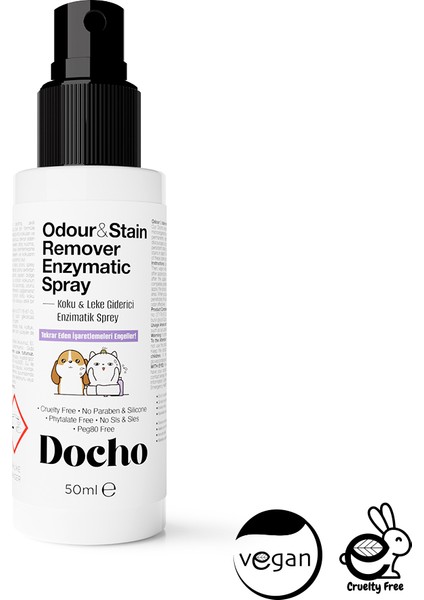 Koku &Leke Giderici Enzimatik Sprey 50 ML