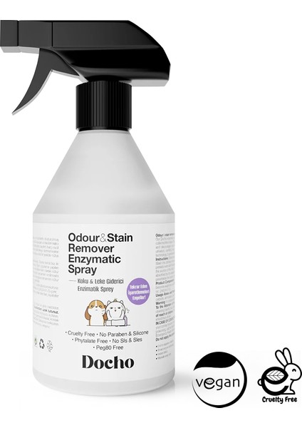 Kedi Kumu Koku Giderici Aktif Karbon 400 gr ve Koku ve Leke Çıkarıcı Enzimatik Sprey 500 ml Seti fiyatları