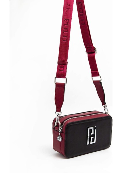 Siyah - Bordo SP1078 Kadın Çapraz Çanta fiyatları