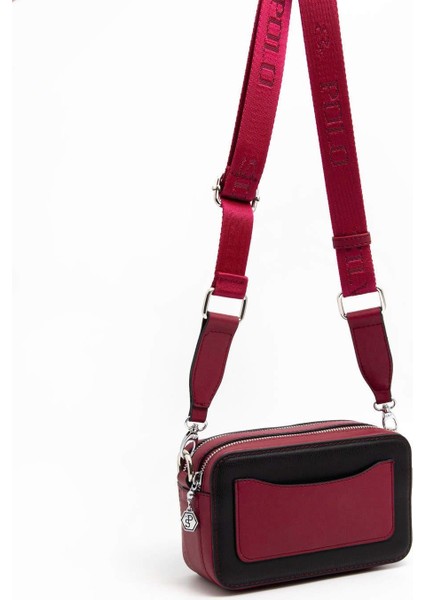 Siyah - Bordo SP1078 Kadın Çapraz Çanta indirimleri