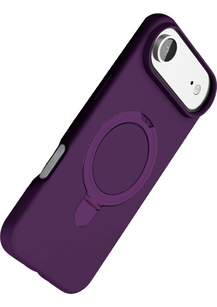 Apple iPhone 17 Air Regal Magsafe Standlı Kapak - Derin MOR-(5796) - BKS4499-6807 fırsatları
