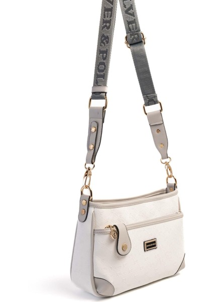 Beyaz - A.gri SP1160 Kadın Çapraz Çanta fiyatları