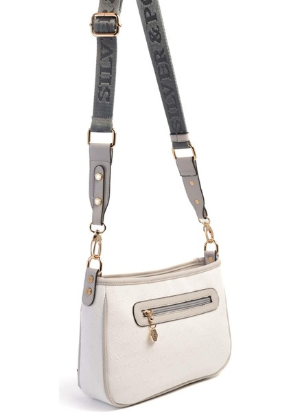 Beyaz - A.gri SP1160 Kadın Çapraz Çanta fırsatları