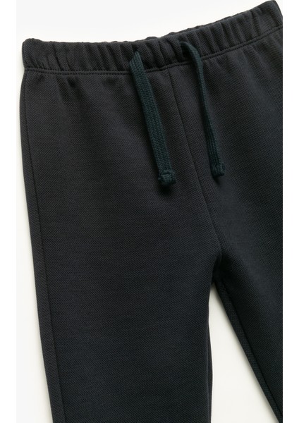 Pamuklu Katlamalı Paça Pike Kumaş Eşofman Altı modelleri