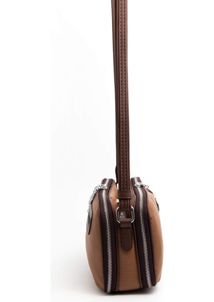 Karamel - Kahve SP899 Kadın Çapraz Çanta fırsatları