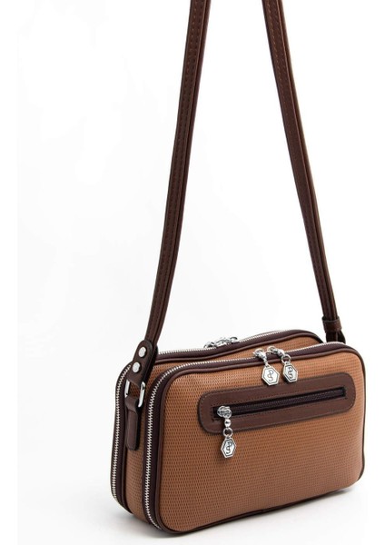 Karamel - Kahve SP899 Kadın Çapraz Çanta indirimleri