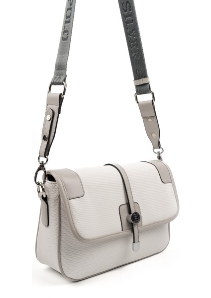 Beyaz - A.gri SP1182 Kadın Çapraz Çanta fiyatları