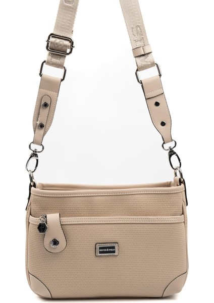 Kum Bej SP1160 Kadın Çapraz Çanta