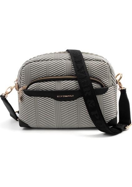 Siyah Beyaz - Siyah SP1201 Kadın Çapraz Çanta indirimleri