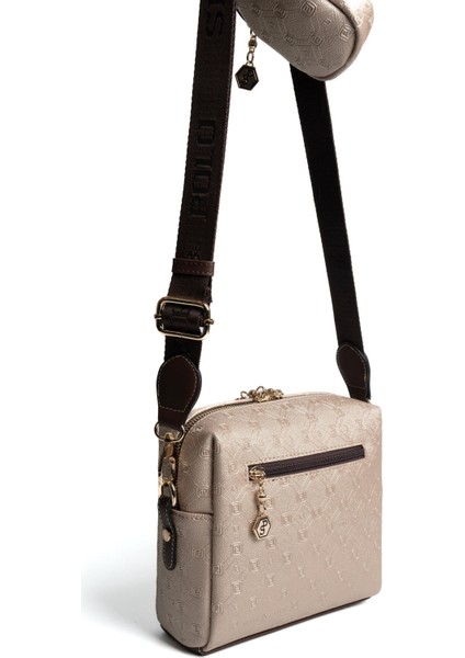 Nut - Kahve SP1038 Kadın Çapraz Çanta fırsatları