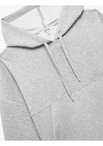 Regular Fit Kanguru Cepli Uzun Kollu Kapüşonlu Sweatshirt indirimleri