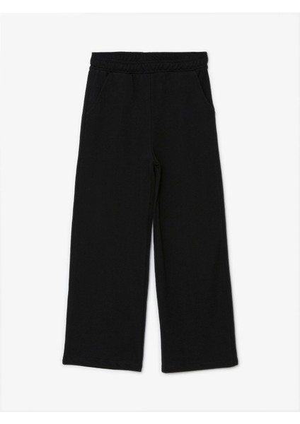 Lcw Kids Siyah Kapüşonlu Kız Çocuk Eşofman Takım indirimleri