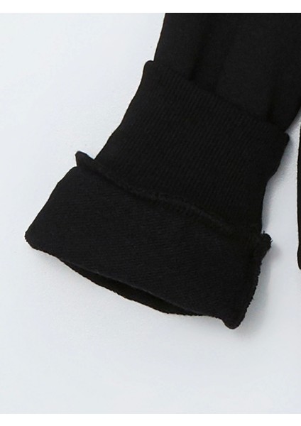 Lcw Kids Siyah Kapüşonlu Kız Çocuk Eşofman Takım