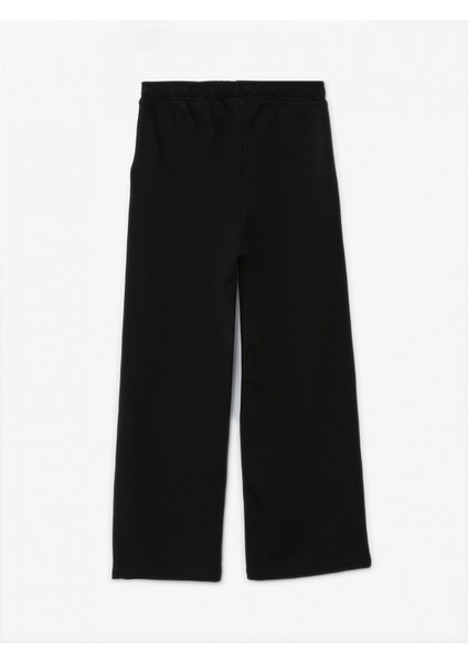 Lcw Kids Siyah Kapüşonlu Kız Çocuk Eşofman Takım