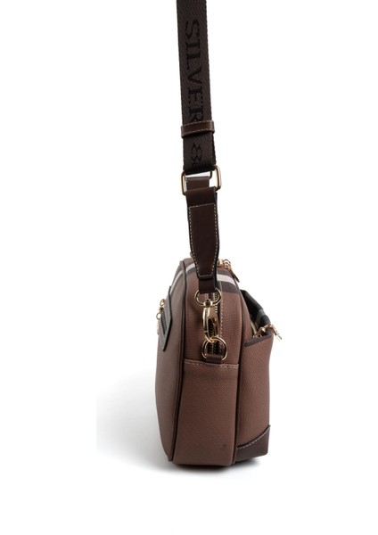 Koyu Kahve SP1094 Kadın Çapraz Çanta modelleri
