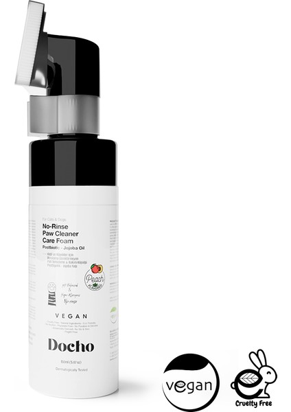 Durulama Gerektirmeyen Pati Temizleme ve Bakım Köpüğü - Postbiyotik 150 ML