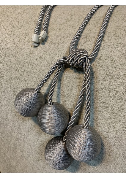 Modern Sarım 4 Toplu Braçol Kornişe Takmatik Ipli Tavan Perde Aksesuar Krem 4 Toplu fiyatları