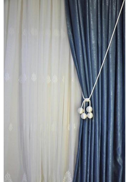 Modern Sarım 4 Toplu Braçol Kornişe Takmatik Ipli Tavan Perde Aksesuar Krem fırsatları