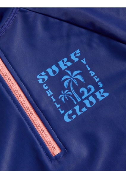 Fermuarlı Uzun Kollu T-shirt indirimleri