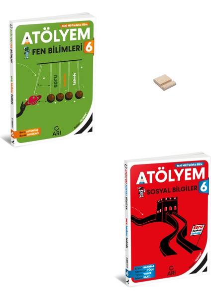 6. Sınıf Fen Bilimleri ve Sosyal Bilgiler Atölyem + Telefon Standı