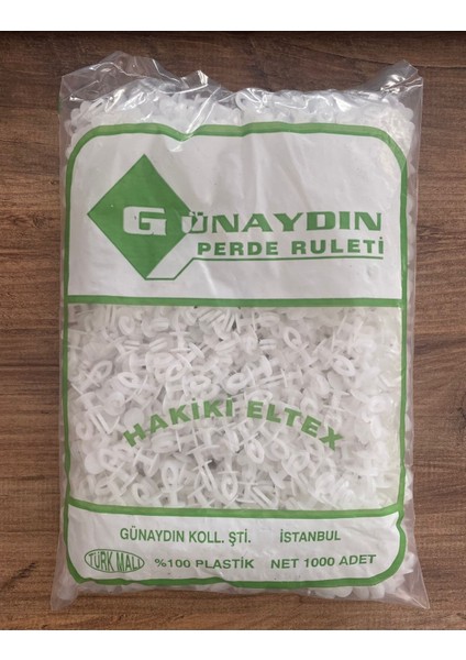 Perde Ruleti Lüx Geçmeli (1000 Adet)