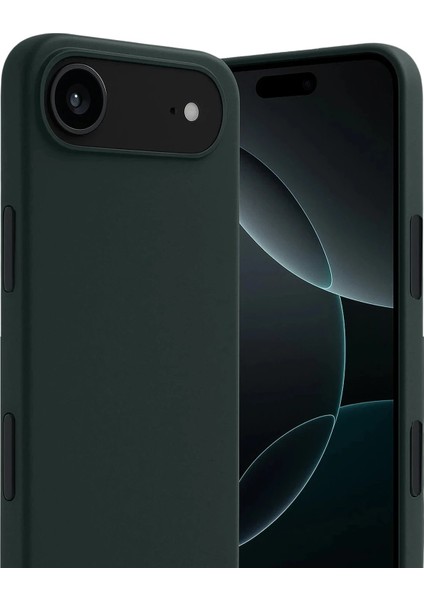 Apple iPhone 17 Air First Silikon - Koyu YEŞIL-(5796) - BKS7104-5152