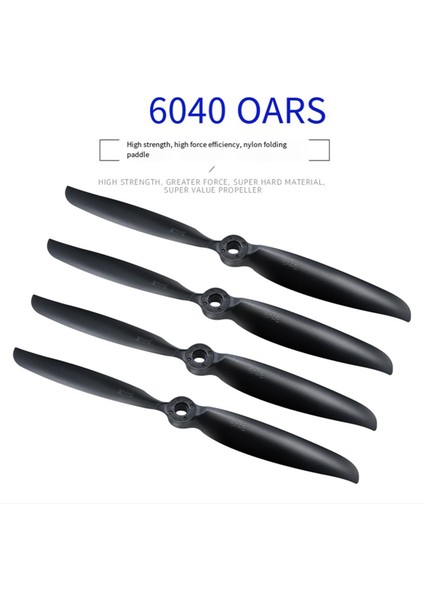 6040 Siyah Pervane Rc Uçak 2450 Motor Özel Aksesuarlar 6X4E Yüksek Hızlı Pervane (Yurt Dışından) fırsatları