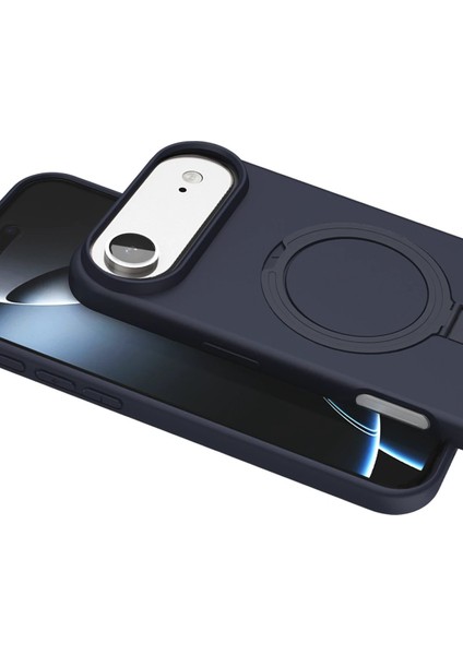 Apple iPhone 17 Air Regal Magsafe Standlı Kapak - LACIVERT-(5796) - BKS3629-1073 fiyatları