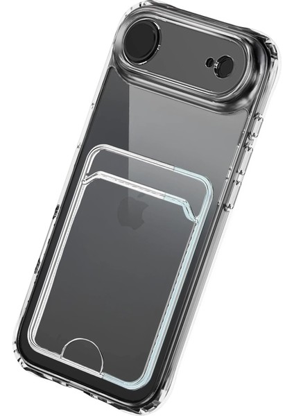 Apple iPhone 17 Air Kart Şeffaf Silikon - ŞEFFAF-(5796) - BKS8766-2661 fırsatları