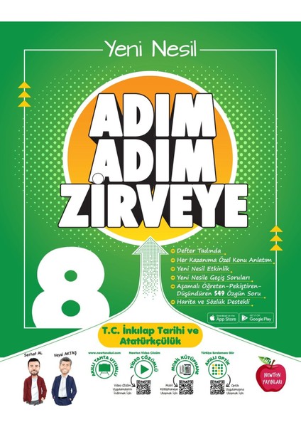 LGS 8. Sınıf Adım Adım T.C. İnkılap Tarihi ve Atatürkçülük Etkinlikli Konu Anlatımlı Soru Bankası - Telefon Tutucu indirimleri