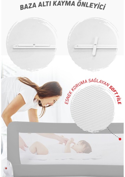 Umay Yatak Bariyeri, Yatak Korkuluğu, 150X50 cm indirimleri