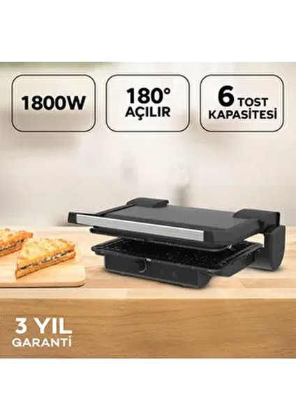 K459 Arte Izgara Tost Makinası