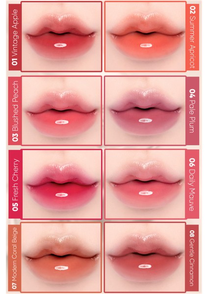 Yapışkanlık Hissi Vermeyen Yoğun Işıltılı Tint CLIO Crystal Glam Tint (08 Gentle Cinnamon) fırsatları