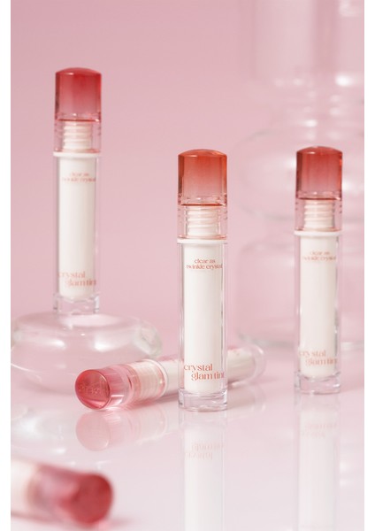 Yapışkanlık Hissi Vermeyen Yoğun Işıltılı Tint CLIO Crystal Glam Tint (06 Daily Mauve)