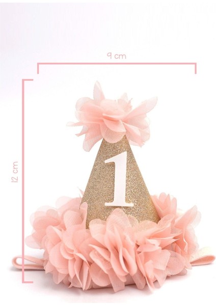 Pudra 1 Yaş Huni Doğum Günü Tacı fiyatları