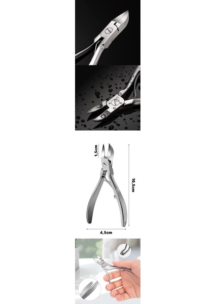 Manikür Pedikür Tırnak Makası Solingen Profesyonel - BKS3523-6895 fiyatları
