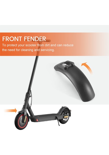 Kugoo S1 S1 S3 Elektrikli Scooter Kaykay Parçaları Için Ön Çamurluk Yedekleri Ön Koruma Çamurluk (Yurt Dışından) fırsatları