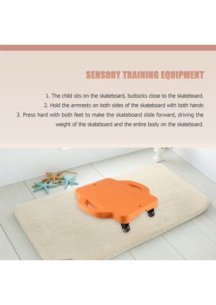 Anaokulu Büyük Scooter Duyusal Eğitim Ekipmanı Çocuk Giriş Dengesi Kurulu Açık Hava Oyuncakları (Yurt Dışından) modelleri