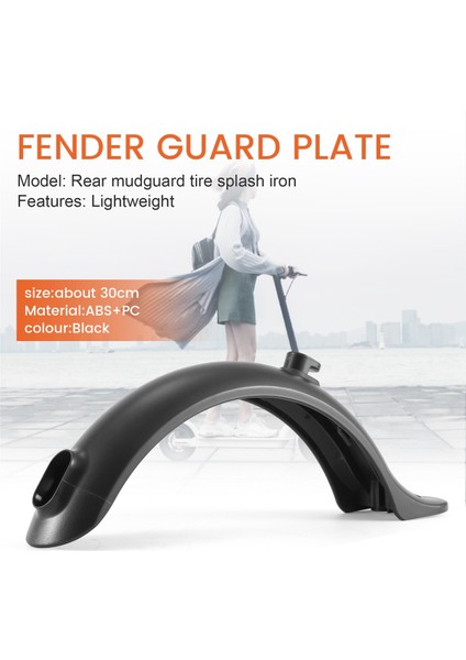 8pcs Arka Tekerlek Çamurluk Çamurluk Koruma Xiaomi Mijia M365 Elektrikli Scooter Kaykay (Yurt Dışından) fırsatları