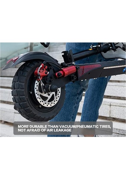 Katı Lastik 10 Inç, 10X2.70-6.5 Katı Lastik Scooter Tubeless Ponkt-Poncture-Proto Lastik, Kugoo Için Patlamaya Koşullu Katı Lastikler (Yurt Dışından) fırsatları