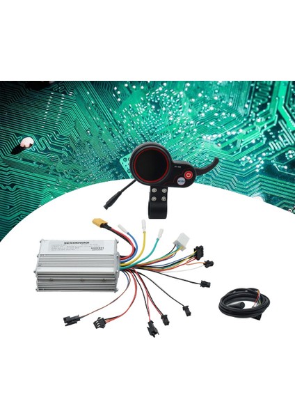 Kugoo M4 Elektrikli Scooter Parçaları Için TF-100 Ekran Scooter Ile 48V 20A Elektrikli Scooter Kontrolör Gösterge Tablosu (Yurt Dışından) fırsatları